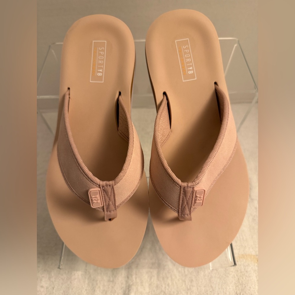 Sporty Yellowbox Rina Flip Flop Size 7.5/8 - Picture 1 of 10